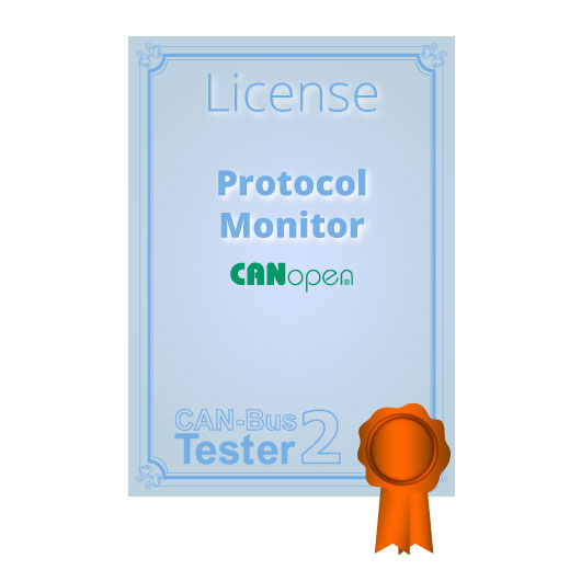 Protocol monitor CANopen license